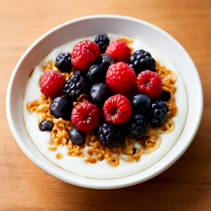 Berry Greek Yogurt Parfait
