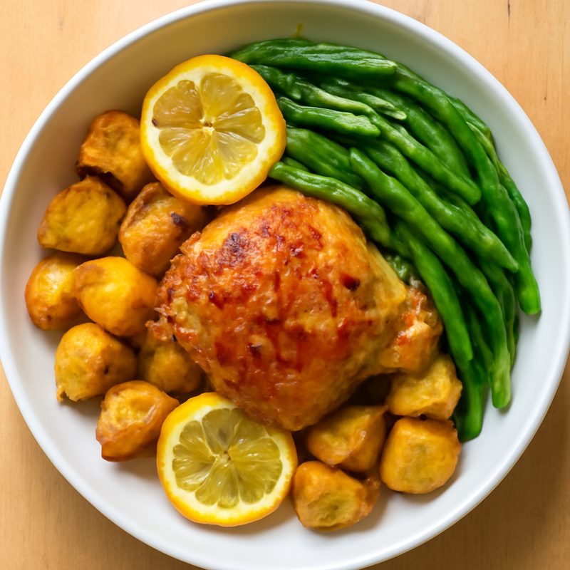 Sheet Pan Lemon Chicken & Veggies