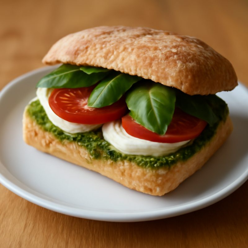 Caprese Pesto Sandwich