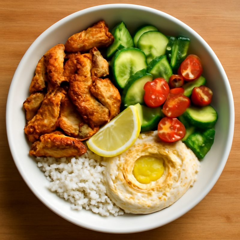 Greek Lemon Chicken Bowls