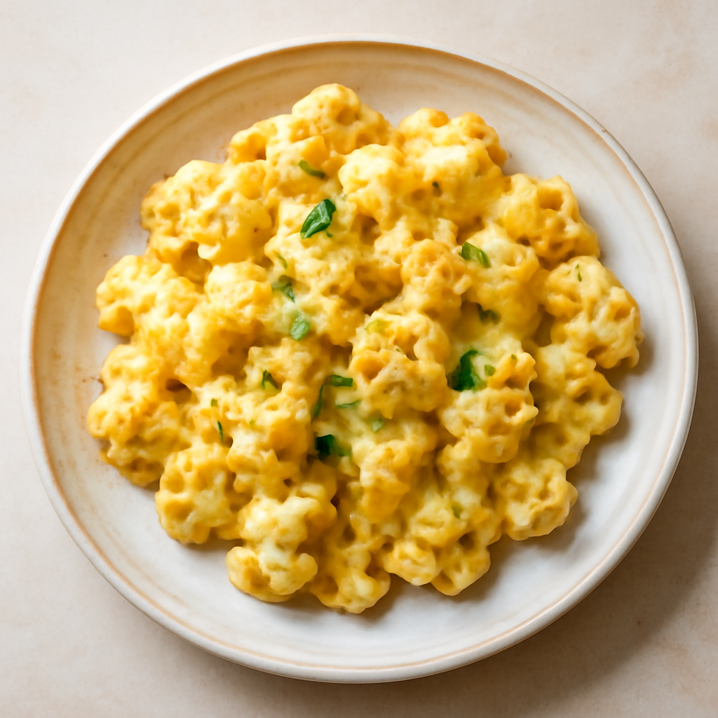 Keto Cauliflower Mac and Cheese